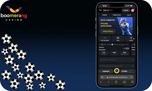 Boomerang Casino Scommesse Sportive