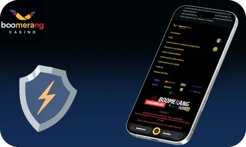 Boomerang Casino Sicurezza